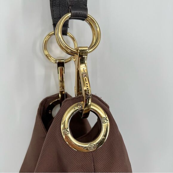 JPK‎ Paris 75 Nylon Hobo Bag Brown - Picture 3 of 9